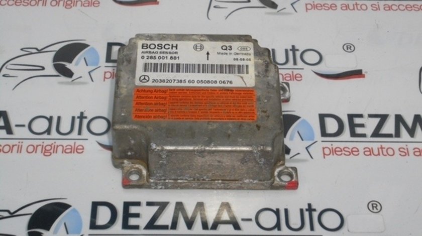 Calculator airbag, A2038207385, Mercedes Clasa C (W203) 2.2cdi (id:215646)