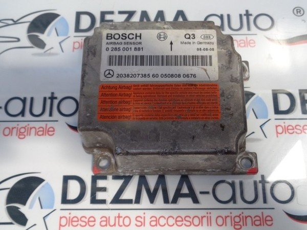 Calculator airbag A2038207385, Mercedes Clasa C (W203) 2.2cdi (id:215646)