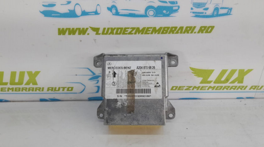 Calculator airbag a2048706826 Mercedes-Benz C-Class W204/S204 [2007 - 2012]