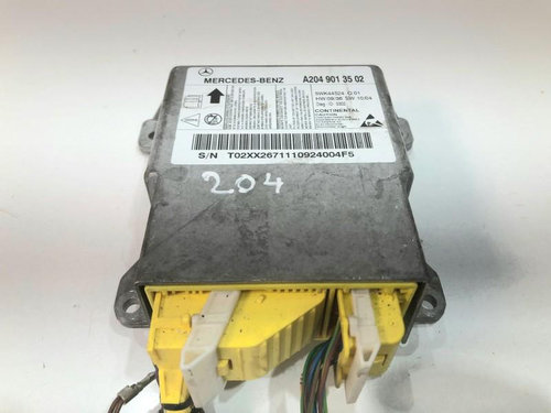 Calculator airbag a2049013502 Mercedes-Benz C-Class W204/S204 [2007 - 2012]