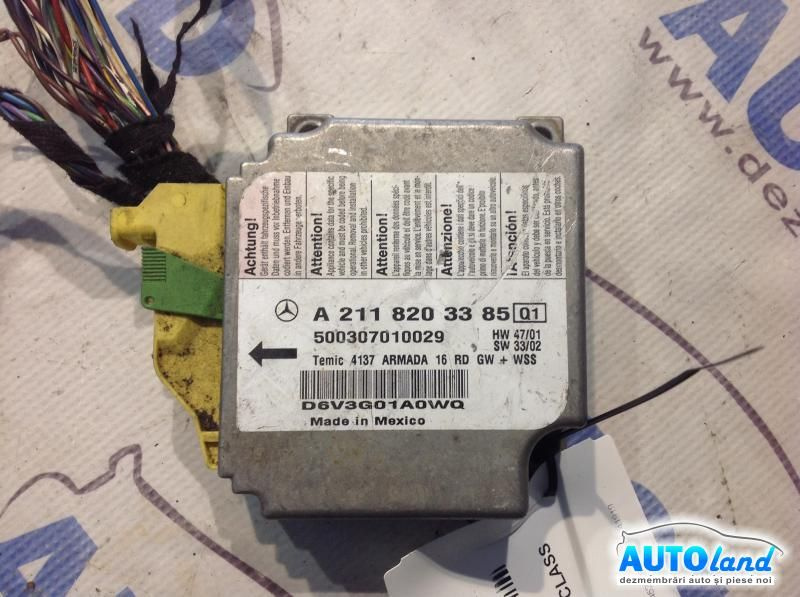 Calculator Airbag A2118203385 Mercedes-Benz E-CLASS W211 2002-2008