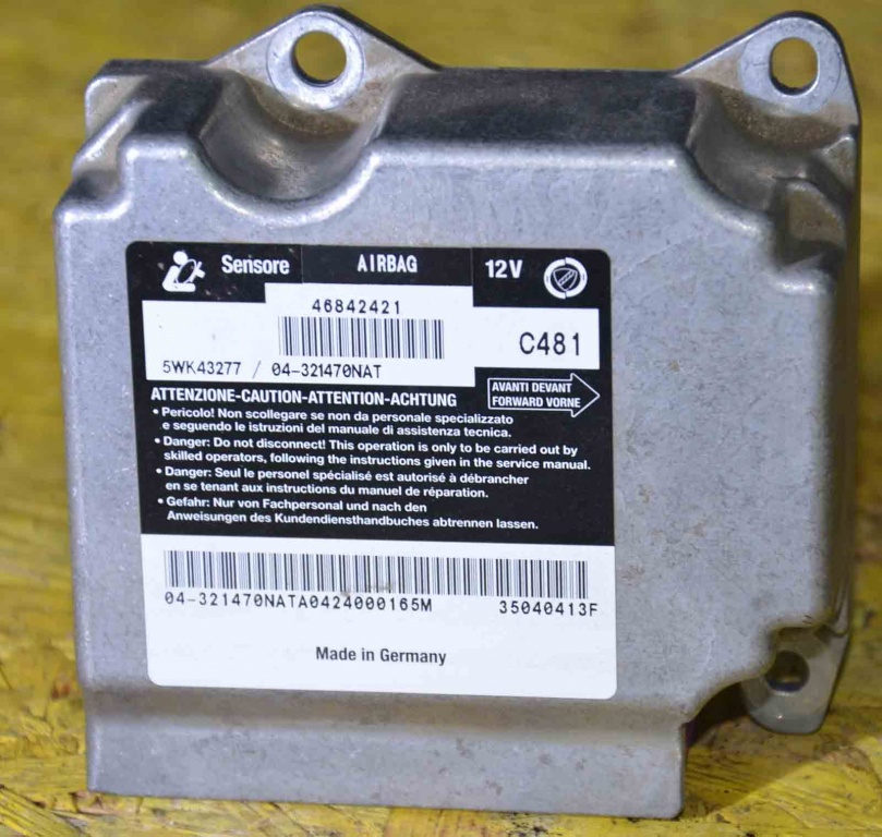 CALCULATOR AIRBAG ALFA ROMEO 147 COD: 5WK43277
