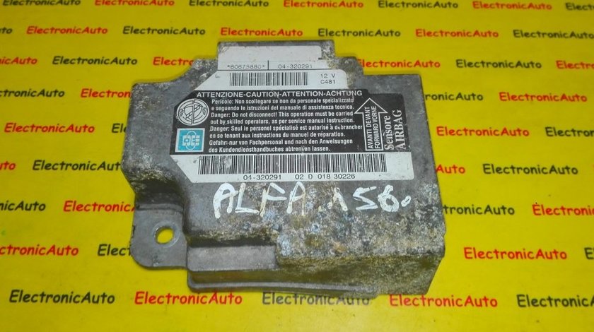 Calculator airbag Alfa Romeo 156 60675880, 04320291