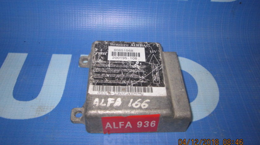 Calculator airbag Alfa Romeo 166; 60651568