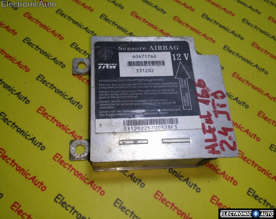 Calculator airbag Alfa Romeo 166 60671766 331202