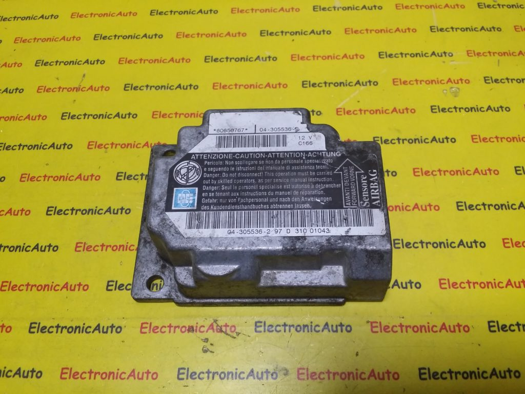 Calculator Airbag Alfa Romeo, 60656767, 043055362