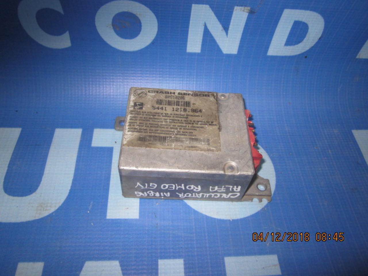 Calculator airbag Alfa Romeo GTV; 54411218964