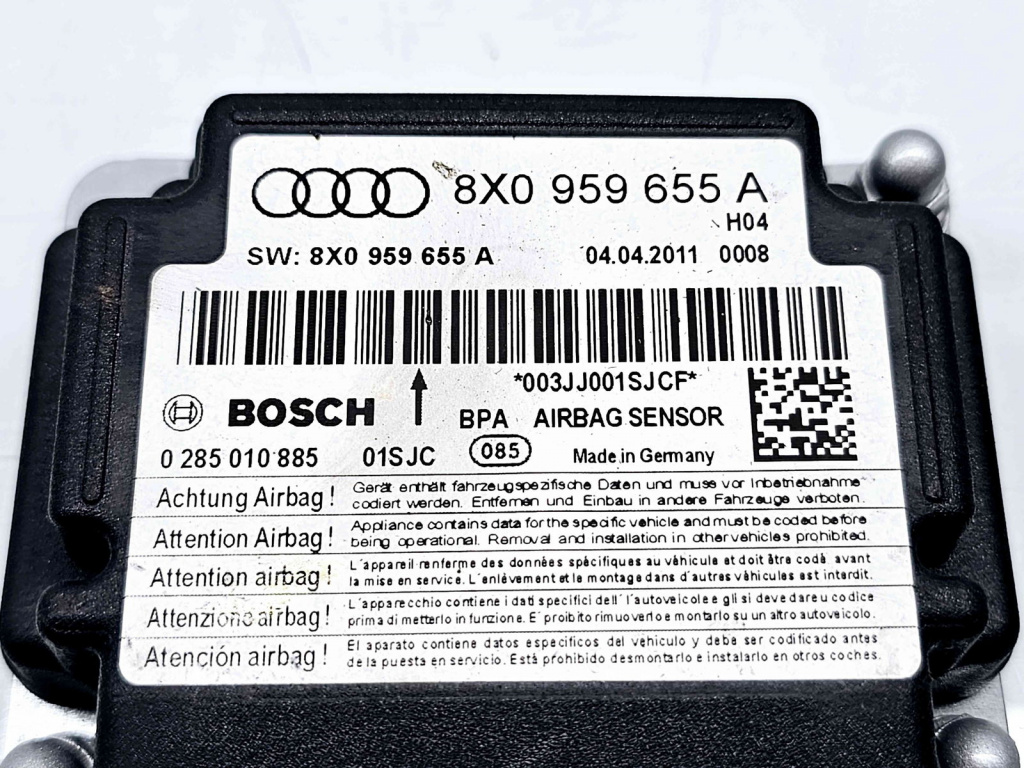 Calculator airbag Audi A1 (8X1) [Fabr 2010-2018] 8X0959655A 1.6 TDI CAYC 77KW / 105CP