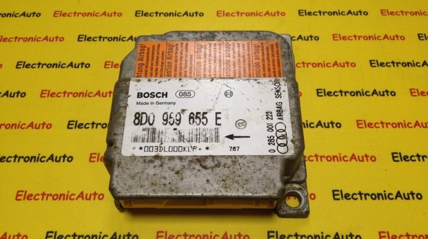 Calculator Airbag Audi A3, 0285001223, 8D0959655E