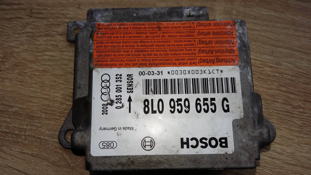 Calculator airbag audi a3 2002 8l0959655g