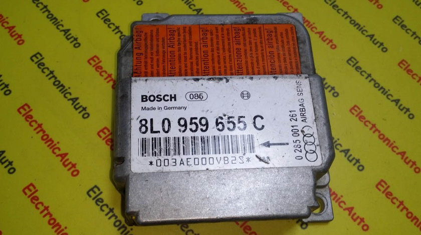 Calculator airbag Audi A3 8L0959655C