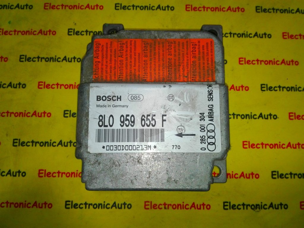 Calculator airbag Audi A3 8L0959655F, 0285001304