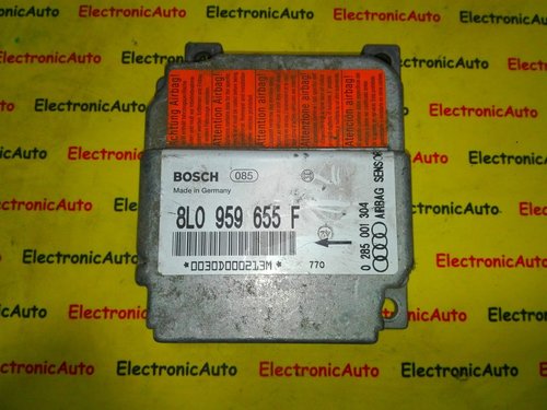 Calculator airbag Audi A3 8L0959655F, 0285001304