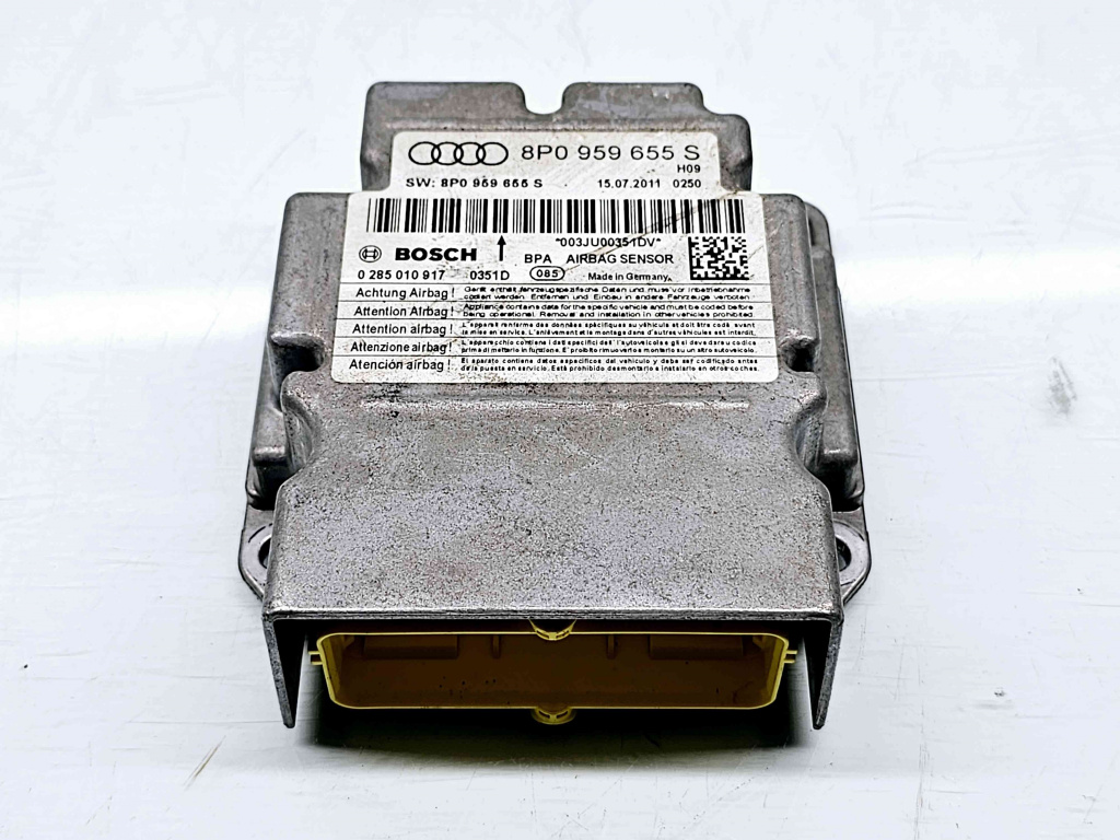 Calculator airbag Audi A3 Sportback (8PA) [Fabr 2004-2013] Facelift 8P0959655S 1.6 TDI CAYC 77KW / 105CP 1.6 TDI CAYC 77KW / 105CP