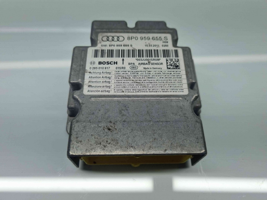 Calculator airbag Audi A3 Sportback (8PA) [Fabr 2004-2013] 8P0959655S 1.6 TDI CAYC 77KW / 105CP