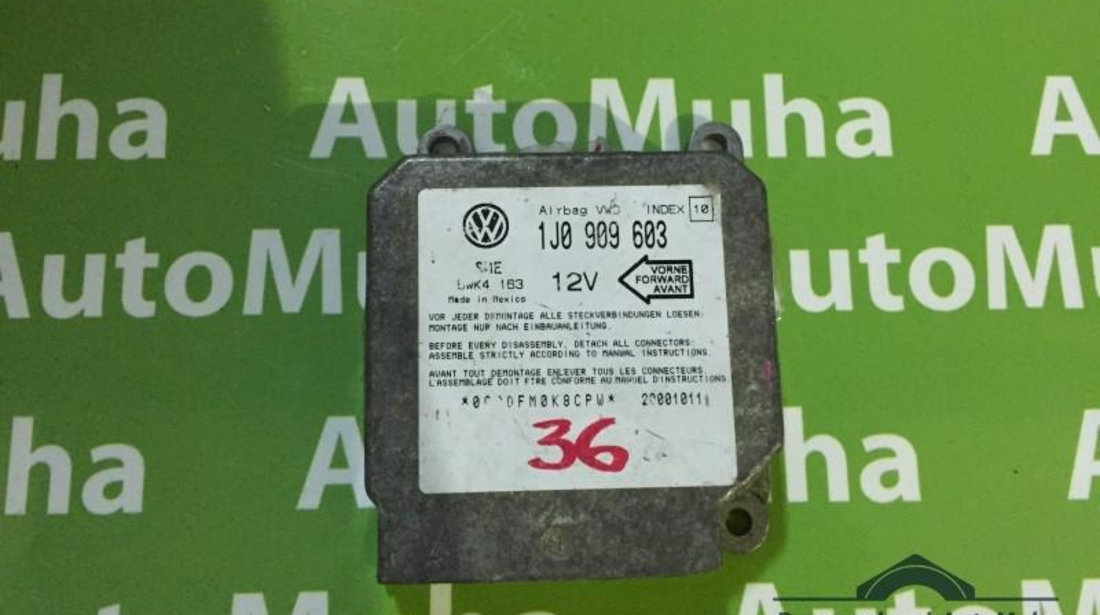 Calculator airbag Audi A4 (1994-2001) [8D2, B5] 1J0909603