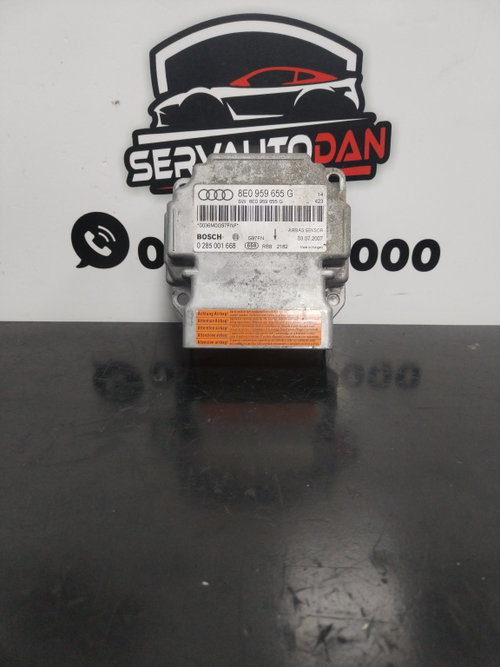 Calculator Airbag Audi A4 (2004-2008) [8EC, B7] 1.9 Motorina 2007, 0285001668 / 8E0959655G