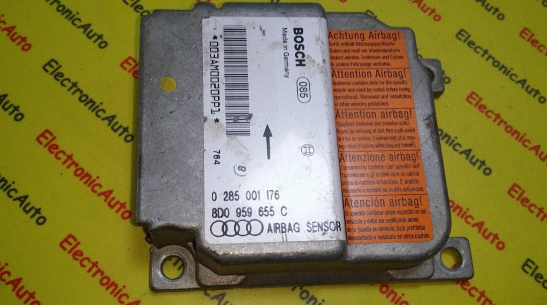 Calculator airbag Audi A4 8D0959655C 0285001176