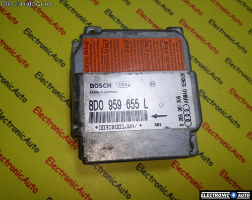 Calculator airbag Audi A4 8D0959655L