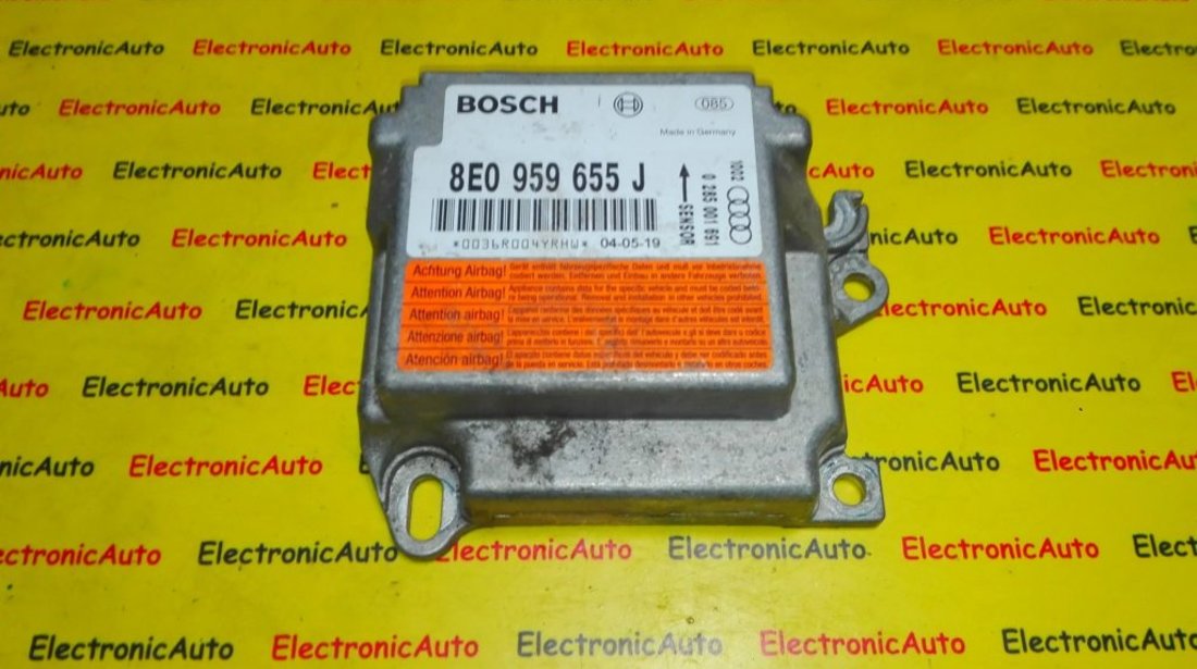 Calculator airbag Audi A4 8E0959655J, 0285001691