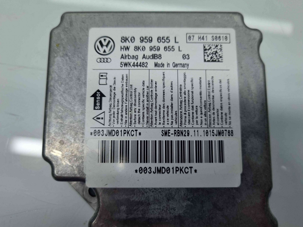 Calculator airbag Audi A4 (8K5, B8) Avant [Fabr 2008-2015] 8K0959655L 2.0 TDI CAHA 125KW / 170CP