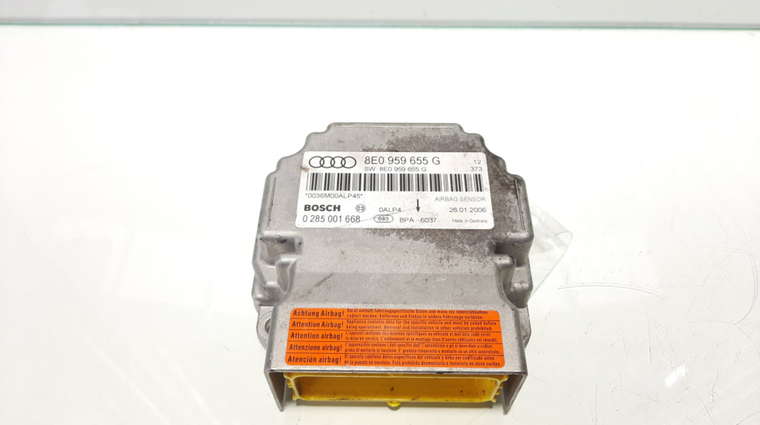 Calculator airbag, Audi A4 Avant (8ED, B7) 2.0 tdi, cod 8E0959655G (id:455308)