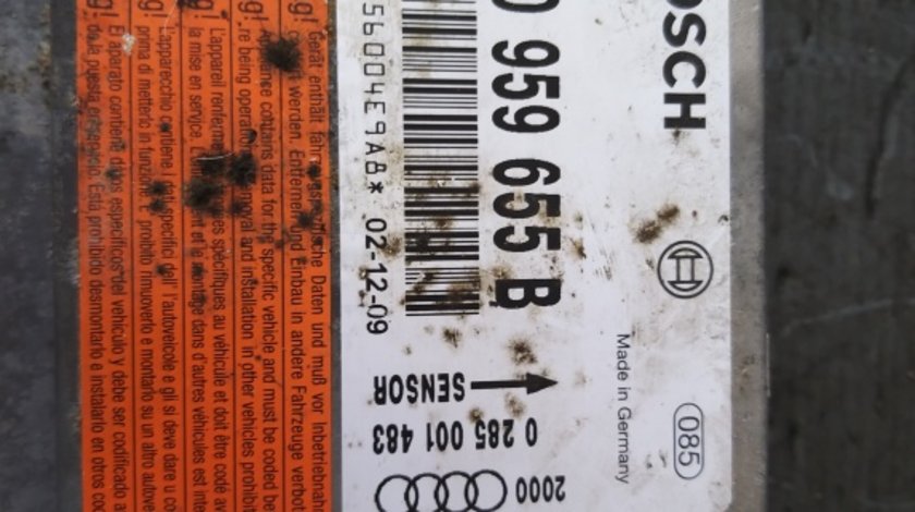 Calculator airbag audi a4 b6 8e0959655b