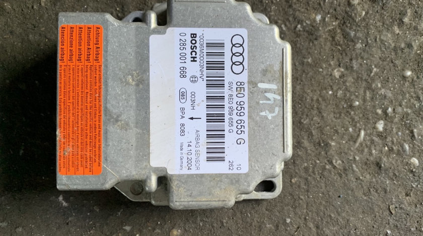 Calculator airbag Audi A4 B7 [2004 - 2008] Avant wagon 5-usi 2.0 multitronic (131 hp) 2.0 - ALT