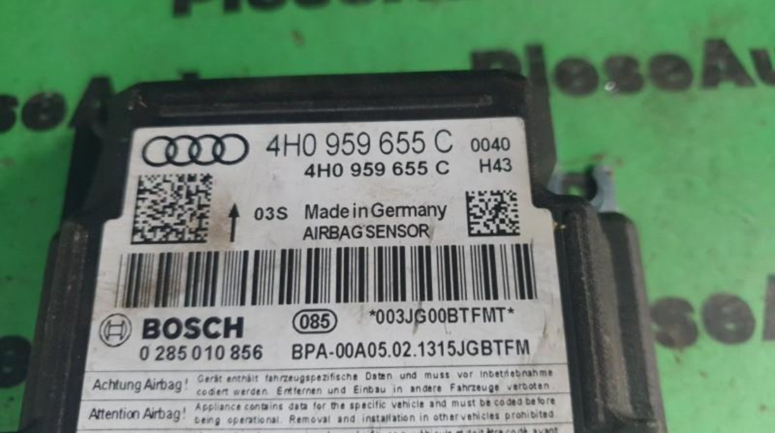 Calculator airbag Audi A6 (2010->) [4G2, C7] 4h0959655c