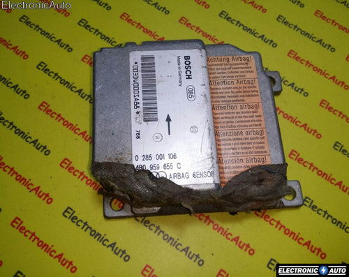 Calculator airbag Audi A6 4B0959655C