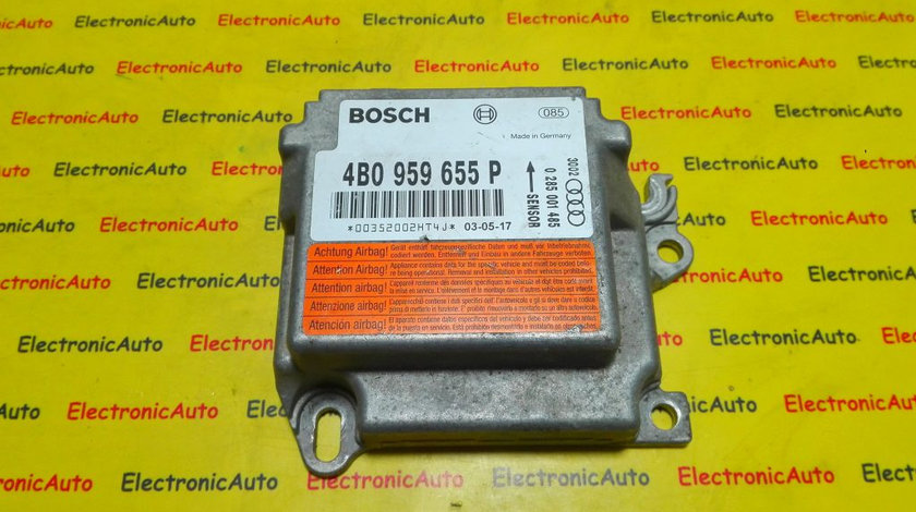 Calculator airbag Audi A6 4B0959655P, 0285001485