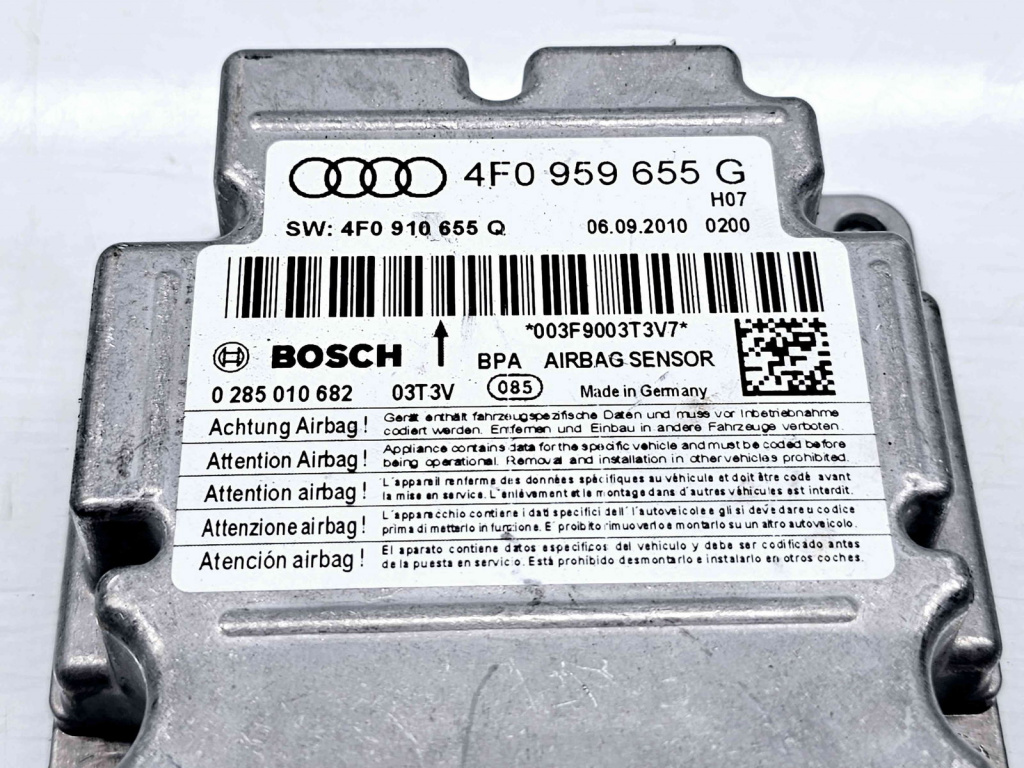 Calculator airbag Audi A6 (4F2, C6) facelift [Fabr 2004-2010] 4F0959655G 2.0 TDI CAHA 125KW / 170CP
