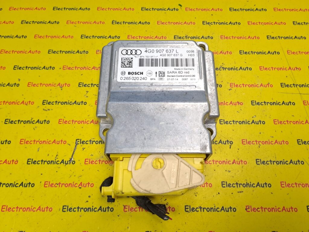 Calculator Airbag Audi A6, 4G0907637L, 4G0907637G, 0265020240,