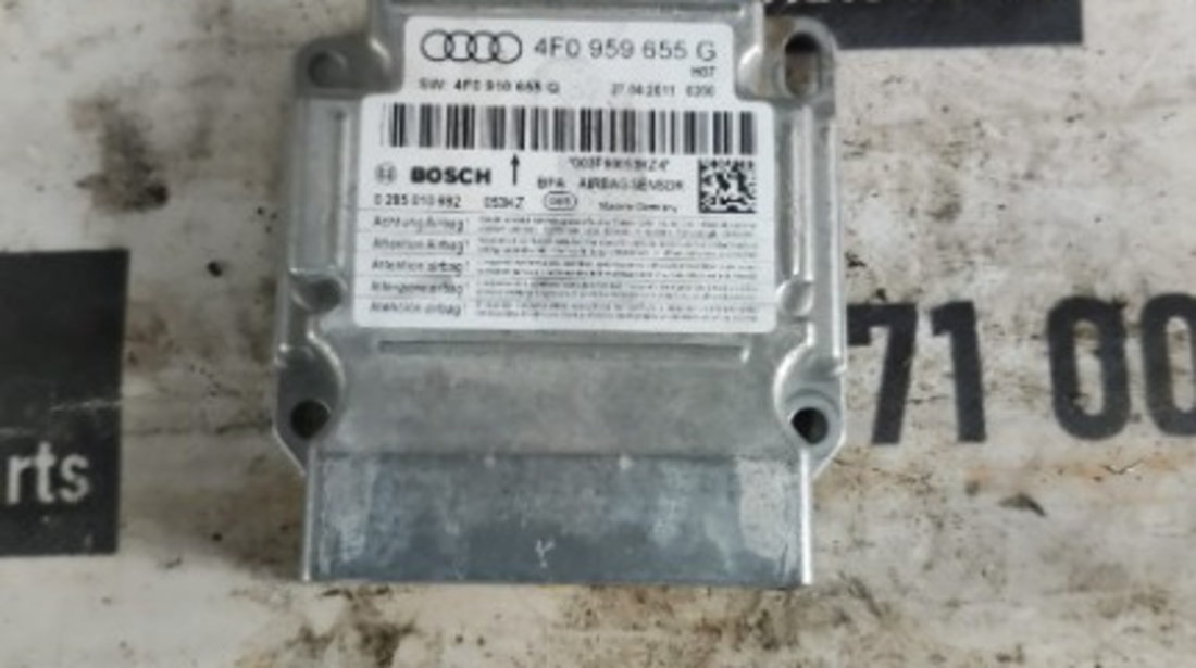 Calculator airbag Audi A6 C6 2.0 TDI 170 Cp / 125 KW cod motor CAH , an 2011 cod 4F0959655G