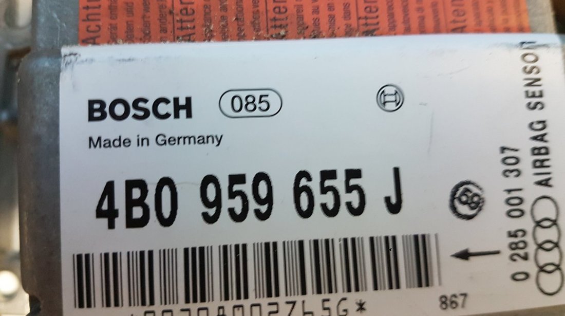 Calculator airbag Audi A6 cod:4B0959655J