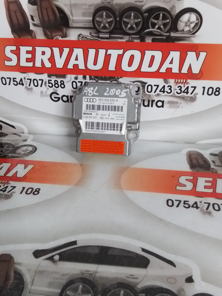 Calculator Airbag Audi A8 (2002-2009) [4E] D3 3.0 Motorina 2005, 4E0959655H
