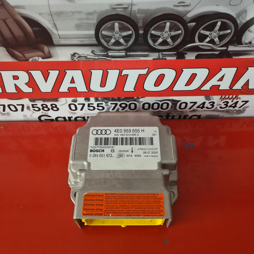 Calculator Airbag Audi A8 (2002-2009) [4E] D3 3.0 Motorina 2007, 4E0959655H / 4E0959655K