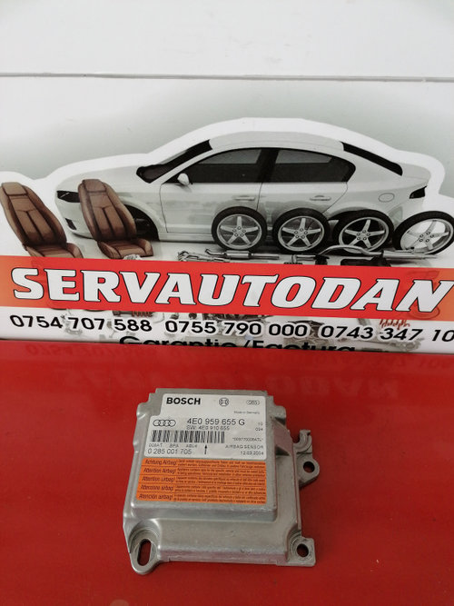 Calculator Airbag Audi A8 (2002-2009) [4E] D3 3.0 Motorina 2006, 4E0959655 / 4E0959655G