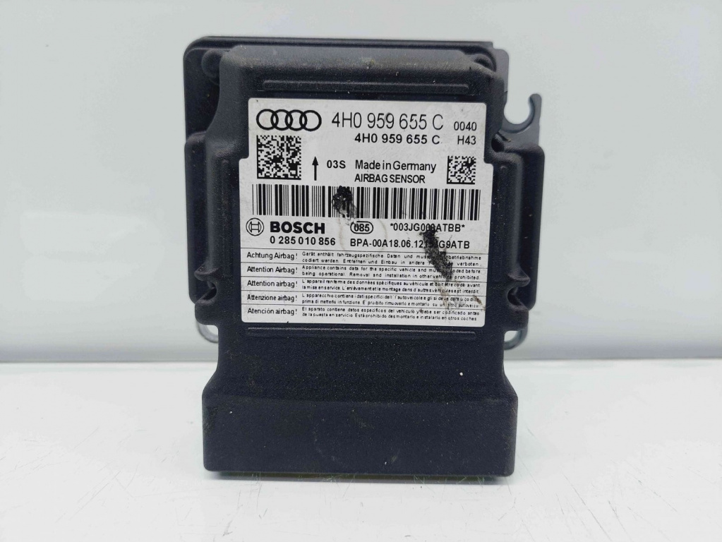 Calculator airbag Audi A8 D4 (4H2, 4H8, 4HC, 4HL) [Fabr 2009-2018] 4H0959655C 3.0 TDI CDTA 184KW / 252CP