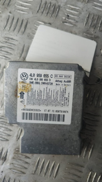 Calculator airbag Audi Q7 4L 4.2 TDI 340cp / 250Wk cod motor CCF transmisie automata an 2014 cod 4L0...