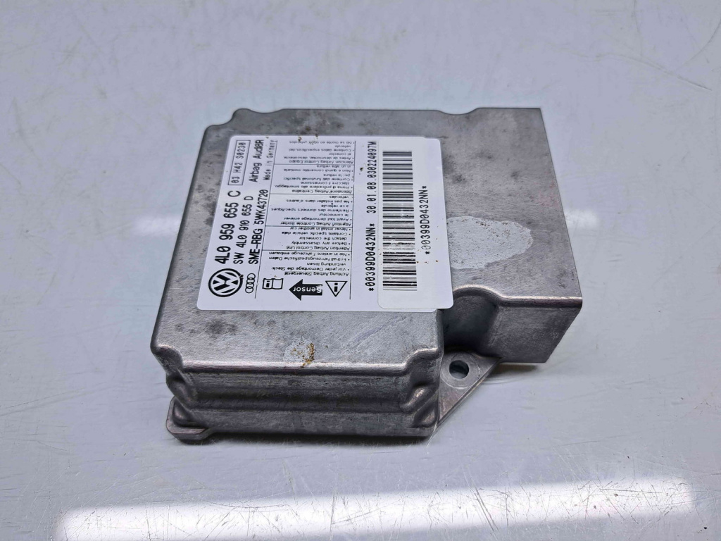 Calculator airbag Audi Q7 (4LB) [Fabr 2006-2014] 4L0959655C 3.0 TDI CASA 176KW / 240CP