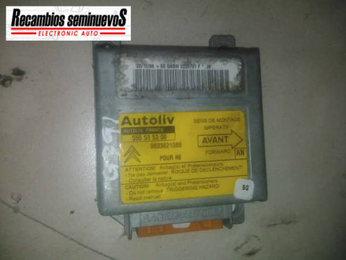 Calculator AIRBAG AUTOLIV CITROEN XSARA 96 336 213 80 / 9633621380 / 550 53 53 00 / 55053530096 336 ...