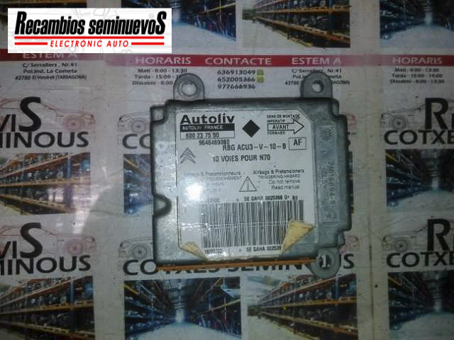 Calculator AIRBAG AUTOLIV CITROEN XSARA 96 464 690 80 / 964646908096 464 690 80 / 9646469080