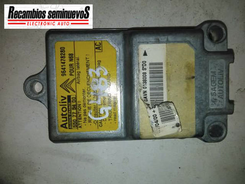 Calculator AIRBAG AUTOLIV CITROEN XSARA 9641478280 / 550 77 54 00 / 5507754009641478280 / 550 77 54 ...