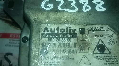 Calculator AIRBAG AUTOLIV RENAULT LAGUNA 2 8200142184A / 550 75 88 00 / 5507588008200142184A / 550 7...