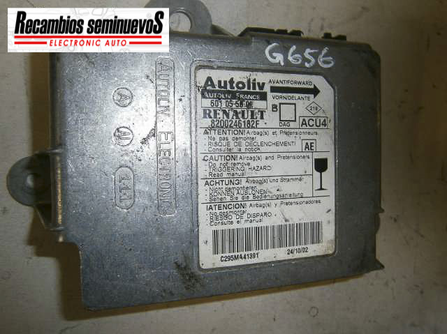 Calculator AIRBAG AUTOLIV RENAULT MEGANE 2 8200246182F8200246182F