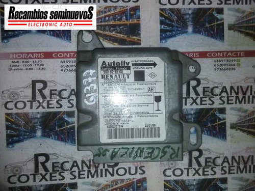 Calculator AIRBAG AUTOLIV RENAULT MEGANE 7700430060B / 550 62 95 00 / 5506295007700430060B / 550 62 ...