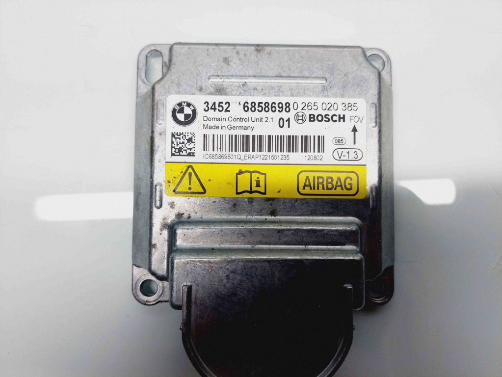 Calculator airbag Bmw 1 (F20, F21) [Fabr 2011-2017] 3452 6858698 1.6 N47T 85KW / 120CP