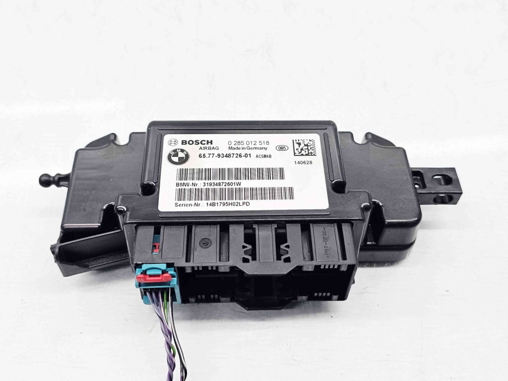 Calculator airbag Bmw 1 (F20) [Fabr 2011-2017] 9348726 2.0 N47D20 105KW / 143CP