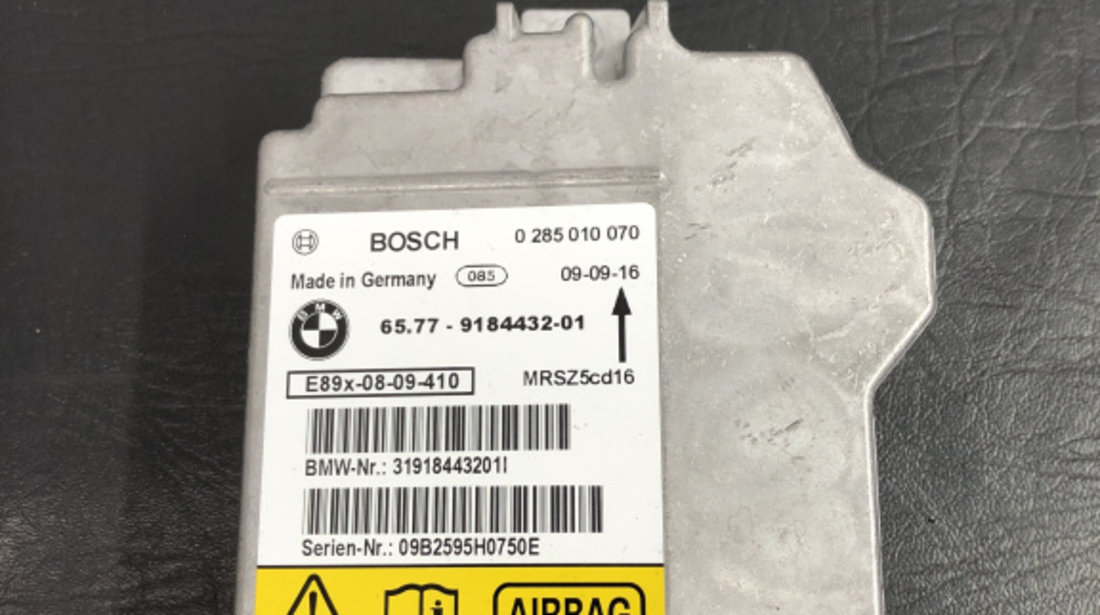 Calculator airbag BMW 120 M E87 2.0 d, Manual 177cp sedan 2010 (918443201)
